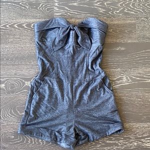 Denim Romper